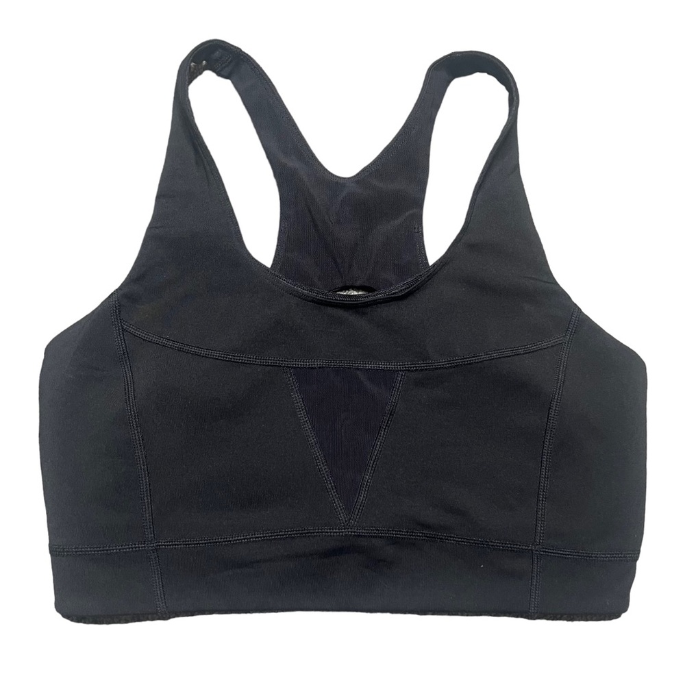 The North Face Black Stow n Go Flash Dry Durable Sports Bra Size Large